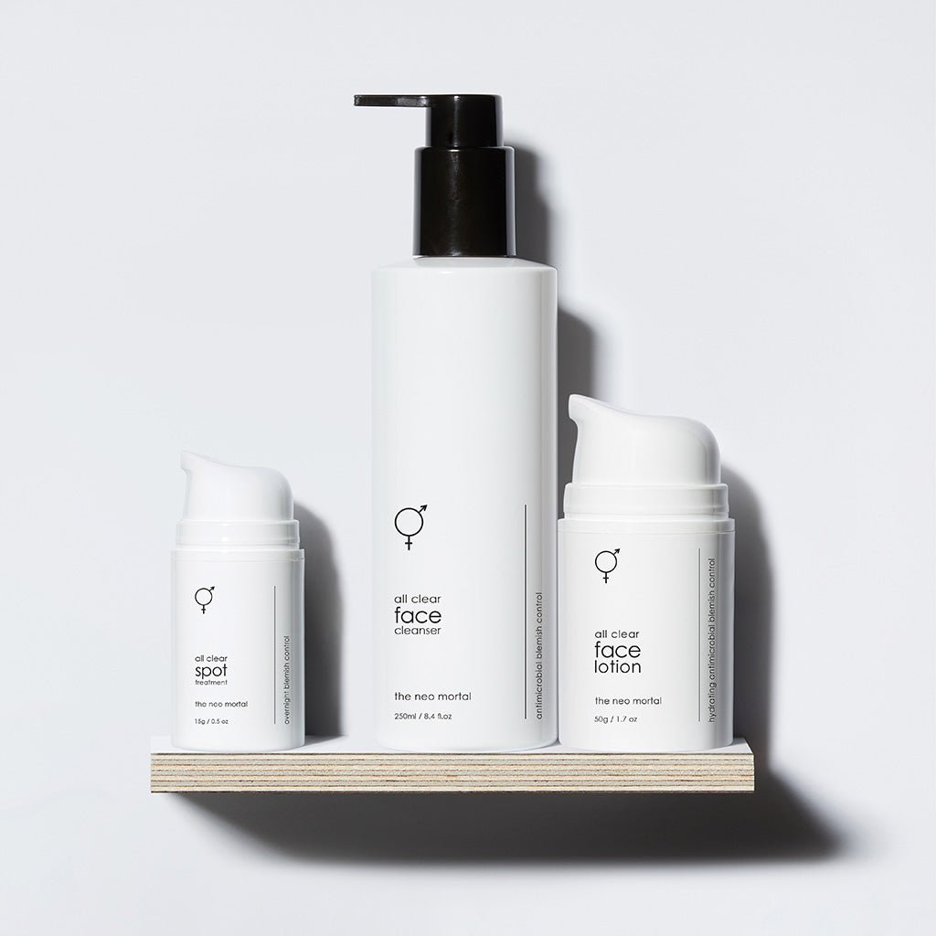 all clear daily essentials set - the neo mortal